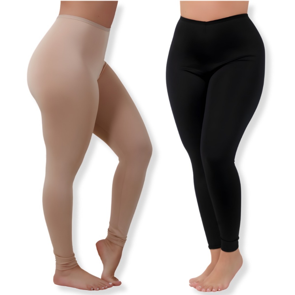 Calça Anágua Segunda Pele Feminina Anti Atrito Usar Por Baixo Evita Transparência