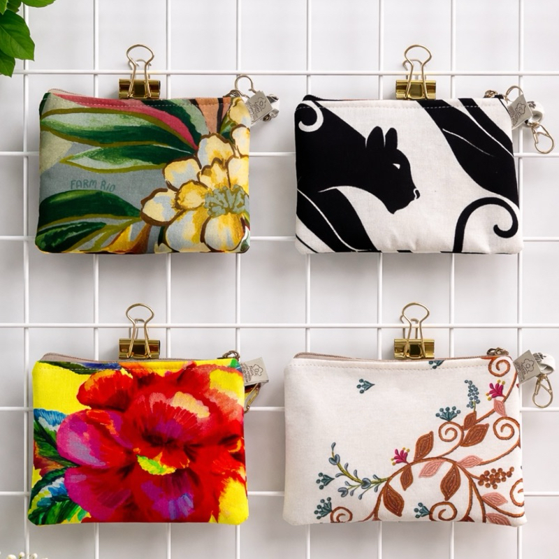 Mini Necessaire - Upcycling Tecidos Originais