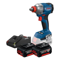 Chave De Impacto Bosch 2 Bat 4ah Gdx 18v-285 Brushless Bivolt