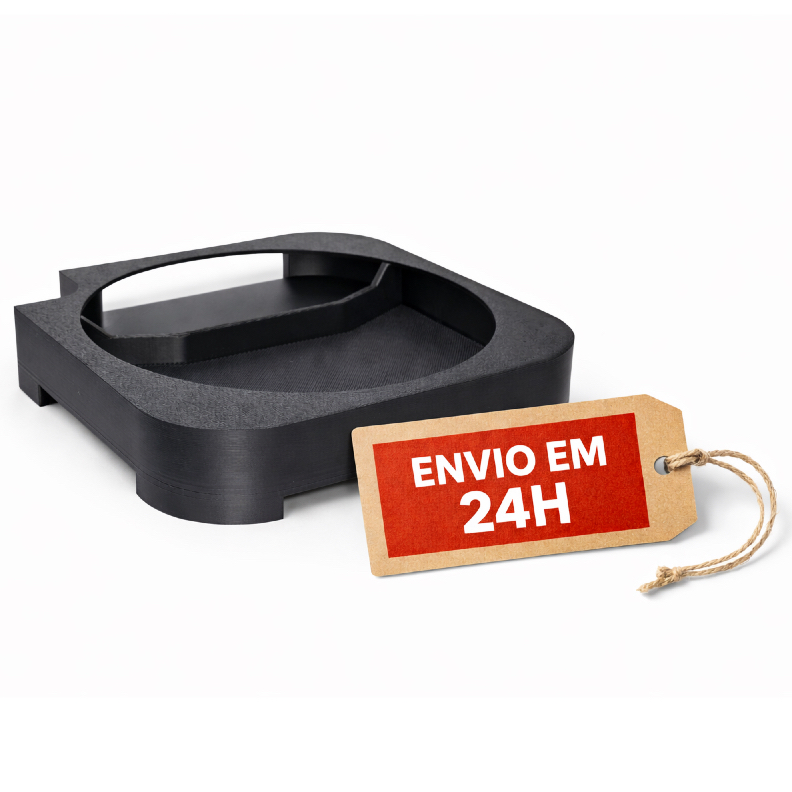 Suporte Base Mac Mini M4 com Filtro Antipoeira | Apoio Elevado Ventilação e Orga