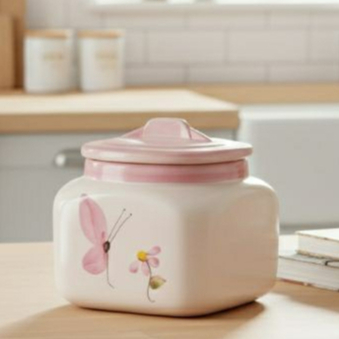 Saleiro Decorado A Mão Cozinha Alimentos Sal Grande Promoção Mais Vendido  1kl de sal