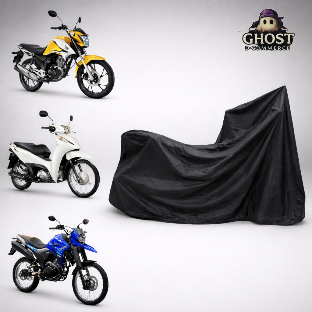 Capa Protetora Para Moto Impermeável Couro Proteção Sol Riscos Poeira Chuva Resistente em Oferta na Shopee