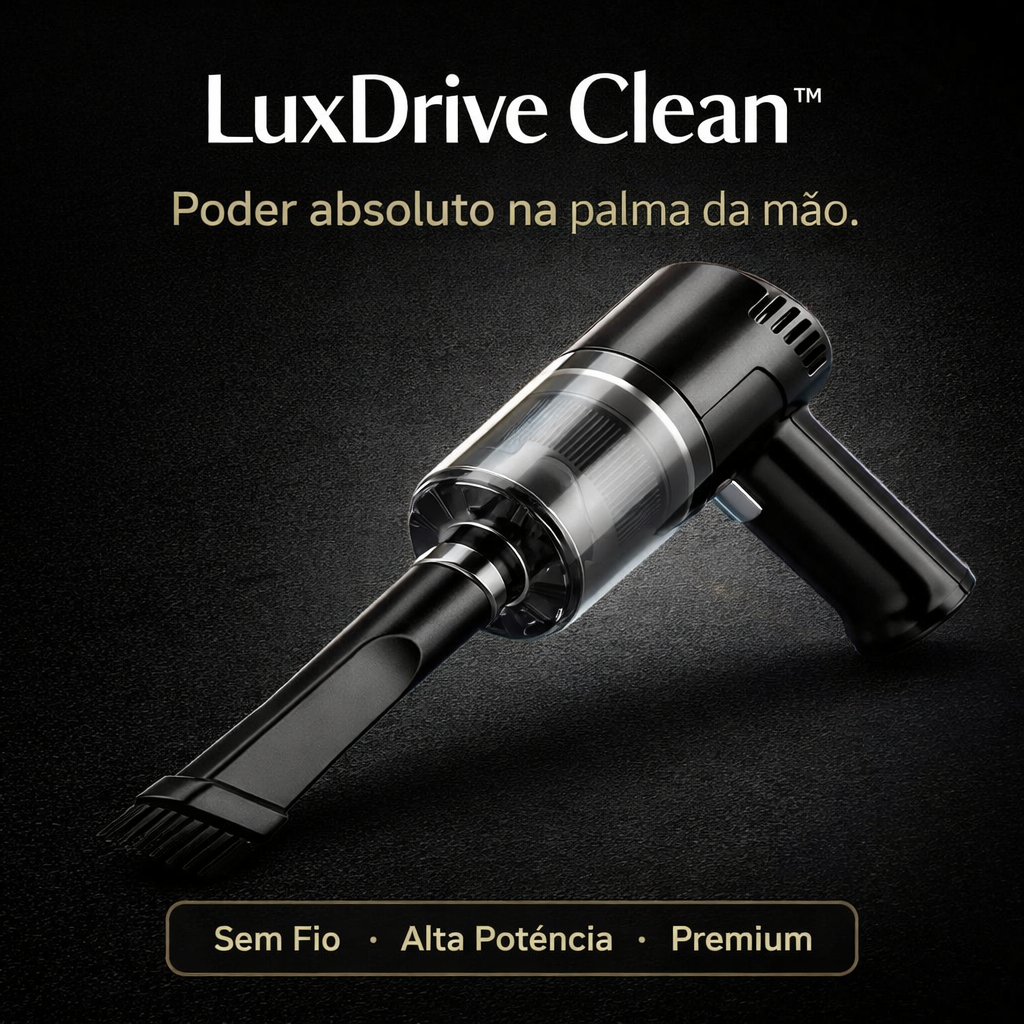 Mini Aspirador Automotivo O Aspirador que Redefine o Padrão de Limpeza no seu Carro