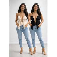 Top Cropped Malibu Feminino Suplex com Bojo e Caimento Perfeito