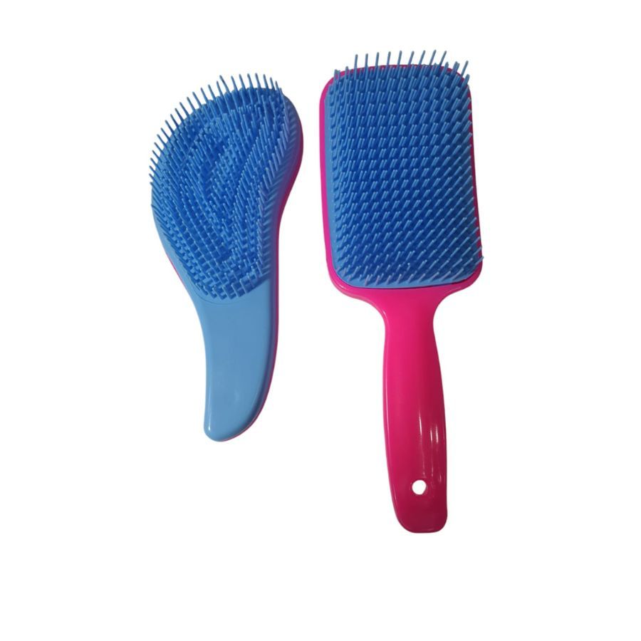 Kit Escova Cabelo Raquete + Escova Mágica - Maju em Oferta na Shopee