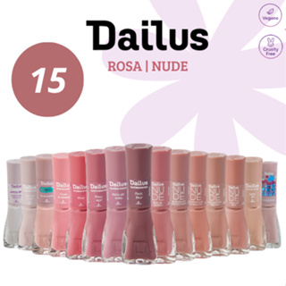 DAILUS KIT 15 ESMALTES ROSA | NUDE - MANICURE | UNHAS | ATACADO em Oferta na Shopee