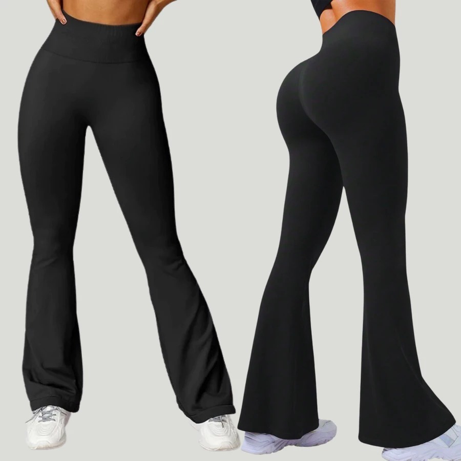 Calça Legging Bailarina Flare Modela bumbum Cintura Alta Promoção