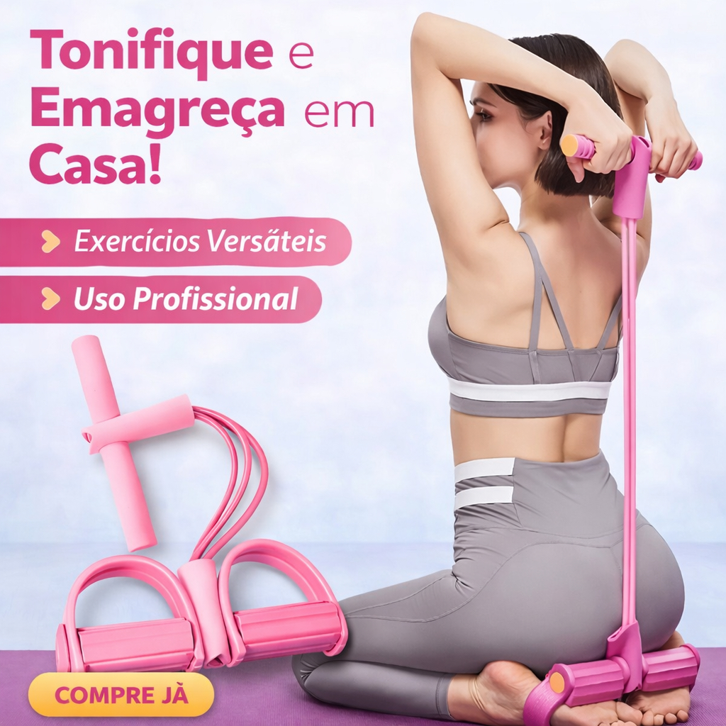 Elástico Extensor de Exercícios Pull Reducer Multi Função Academia Em Casa Uso Profissional em Oferta na Shopee