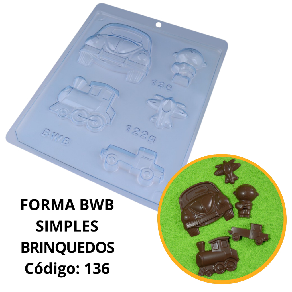 1~10 Forma Simples Brinquedos 136 (i7) em Acetato BWB Para Bombom, Doces Dia Das Crianças e Infantil em Oferta na Shopee