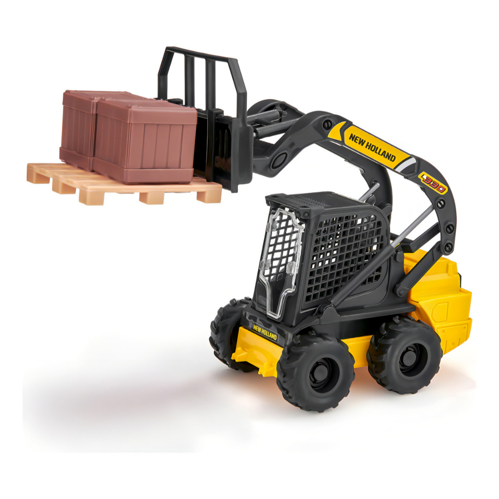 Trator Brinquedo Infantil Miniatura Construction Mini Carregadeira Empilhadeira Case Réplica