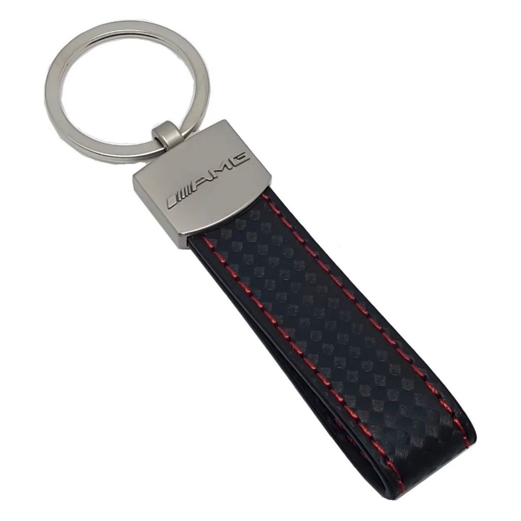 Chaveiro Amg Couro Mercedes Benz Classe A C Slk Gla Cla Gle em Oferta na Shopee