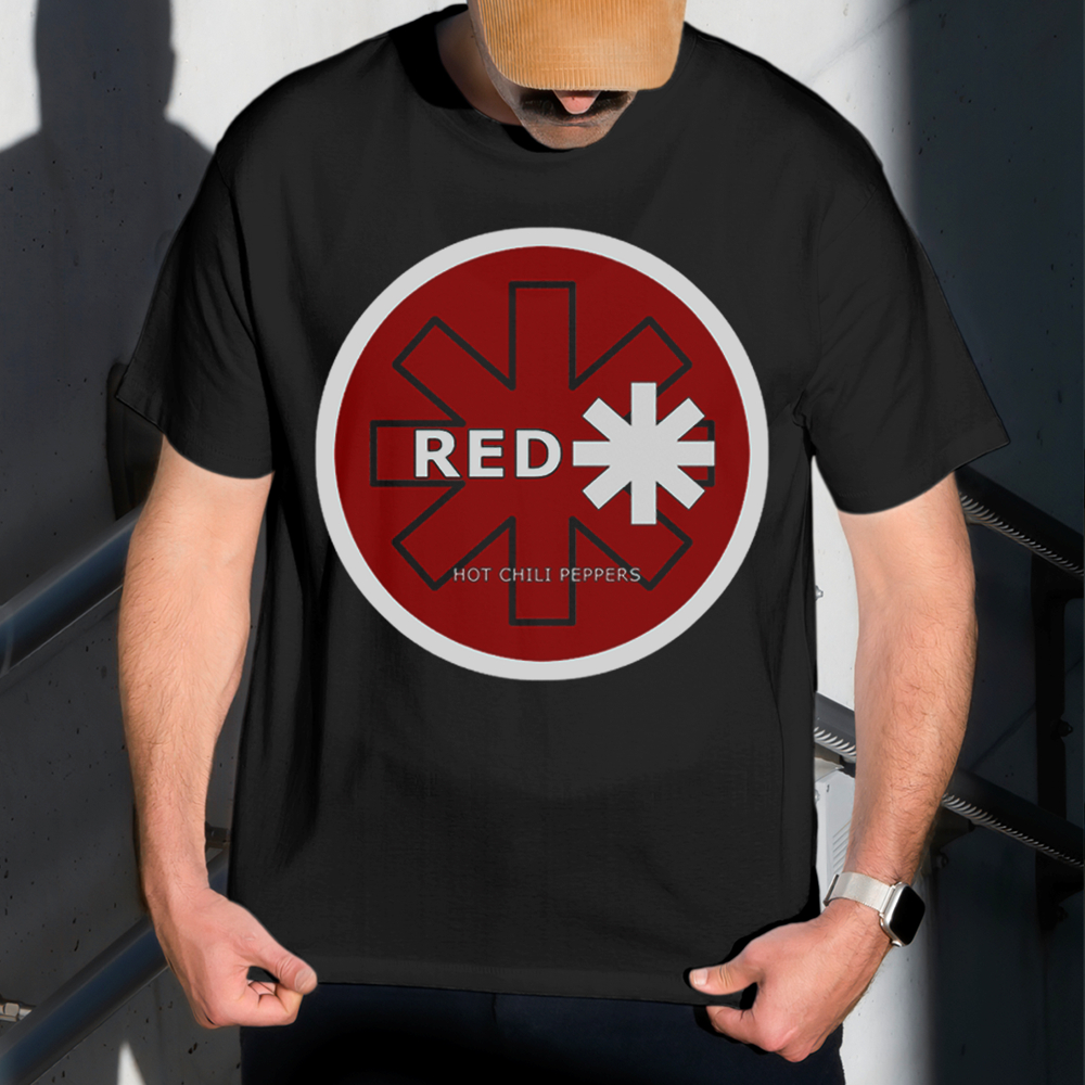 Camiseta Masculina Estampa Red Hot Chilli Peppers 100% Algodão Estilo Conforto Diário Tamanho P GG