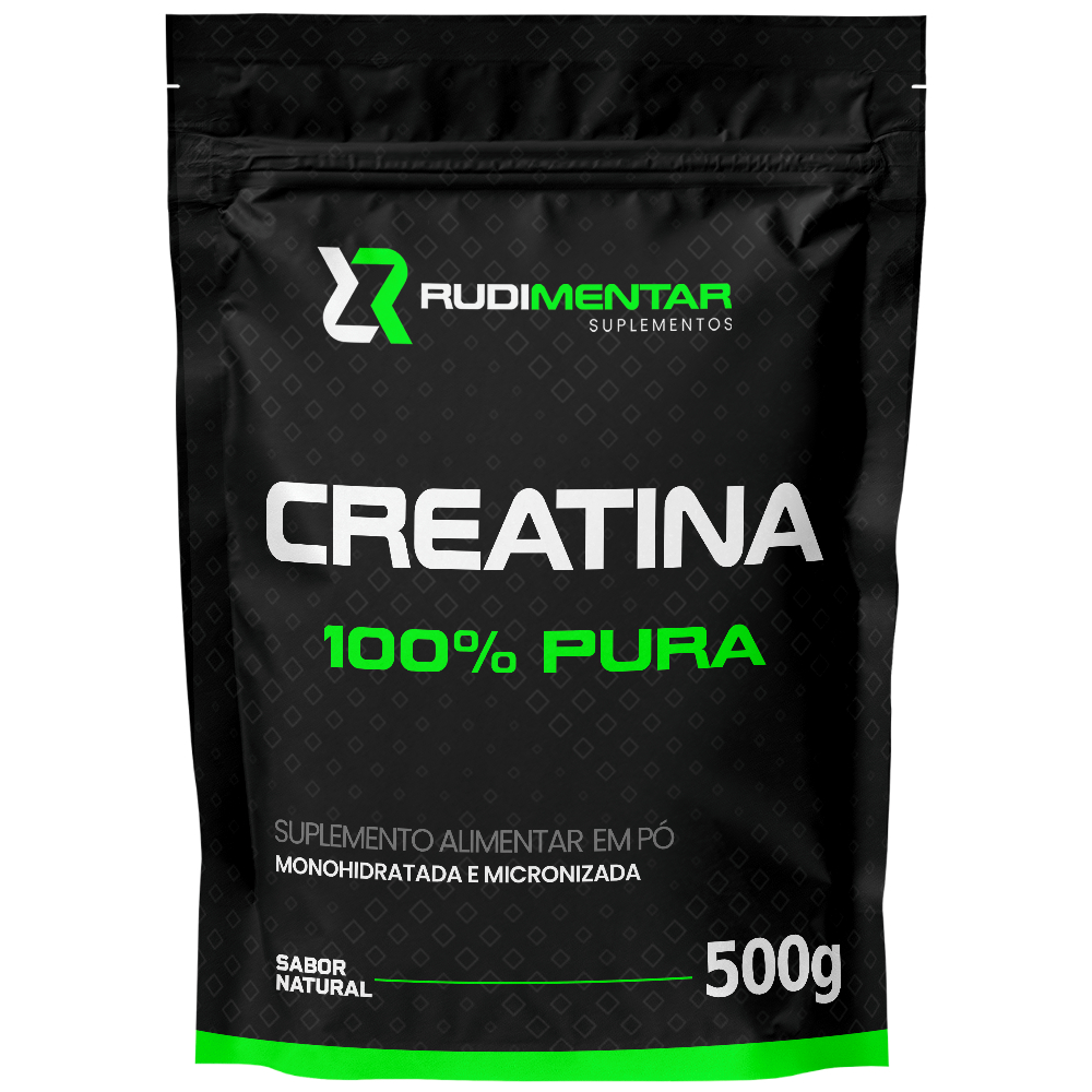 Creatina 100% Pura Monohidratada 500g Micronizada Definicao Forca Muscular Rudimentar Suplementos