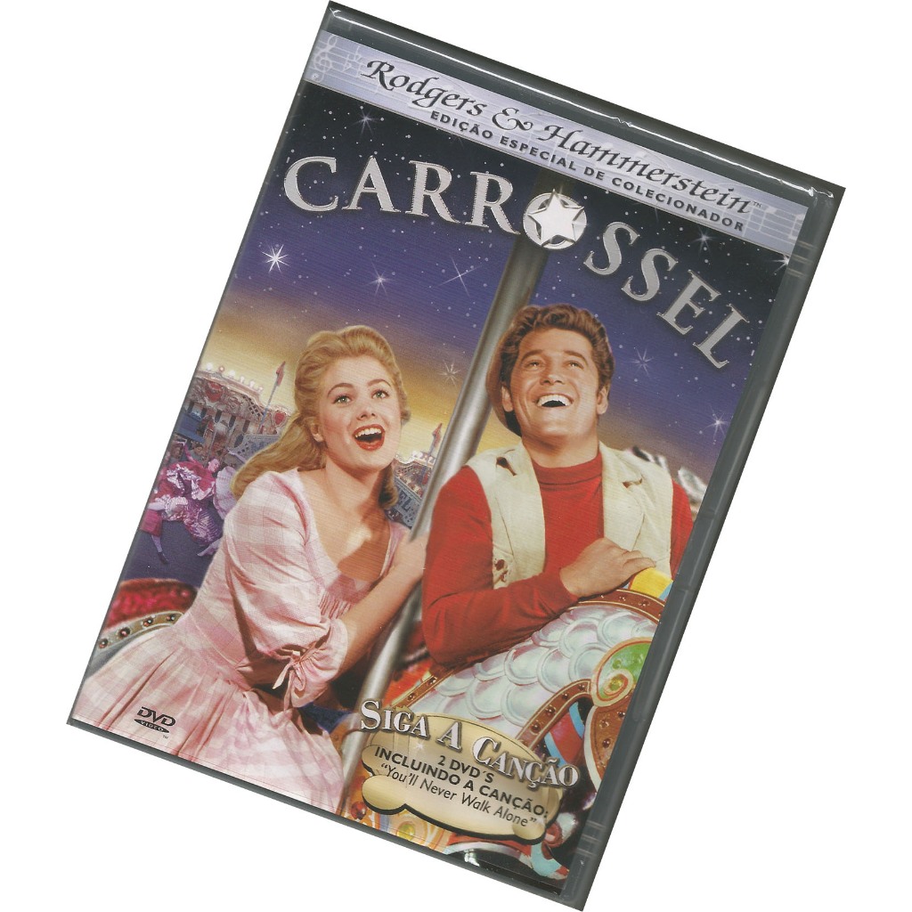 Dvd Carrossel Com Shirley Jones Dvd Duplo Lacrado
