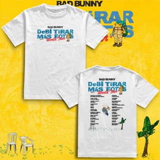Camiseta Bad Bunny | Debí Tirar Mas Fotos World Tour | DTMF em Oferta na Shopee