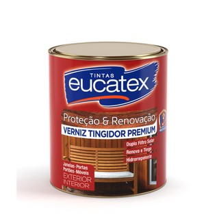 Verniz Tingidor Eucatex 3,6L com Acabamento Brilhante para Madeira