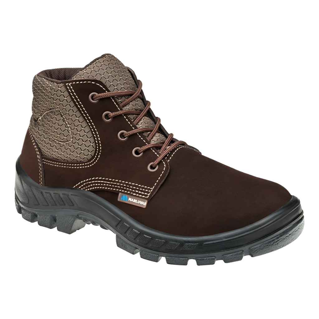 Botina Segurança Bico Pvc Bota Marluvas Nobuck 50b26 Cb Bp em Oferta na Shopee