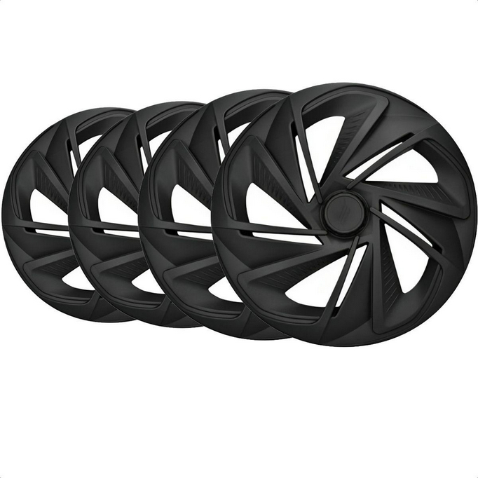 Calota Aro 14 Peugeot Fiat Volkswagen Chevrolet Peugeot Nitro Fosc Black