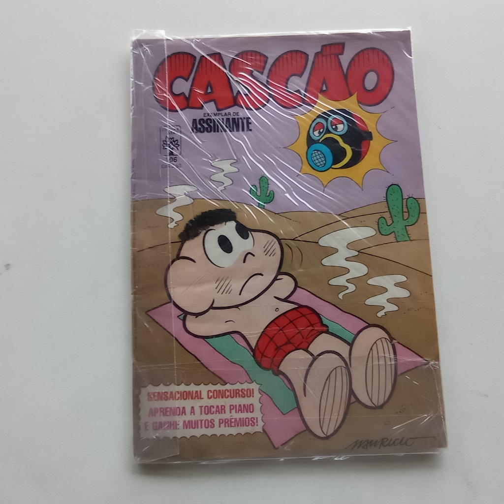 Gibi Cascão Nº 106 - Turma da Mônica - Ed. Abril - 1986