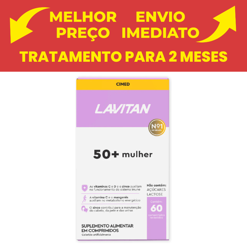 O que é Lavitan 50+ Mulher? Guia e Onde Comprar | BuscaProdutos