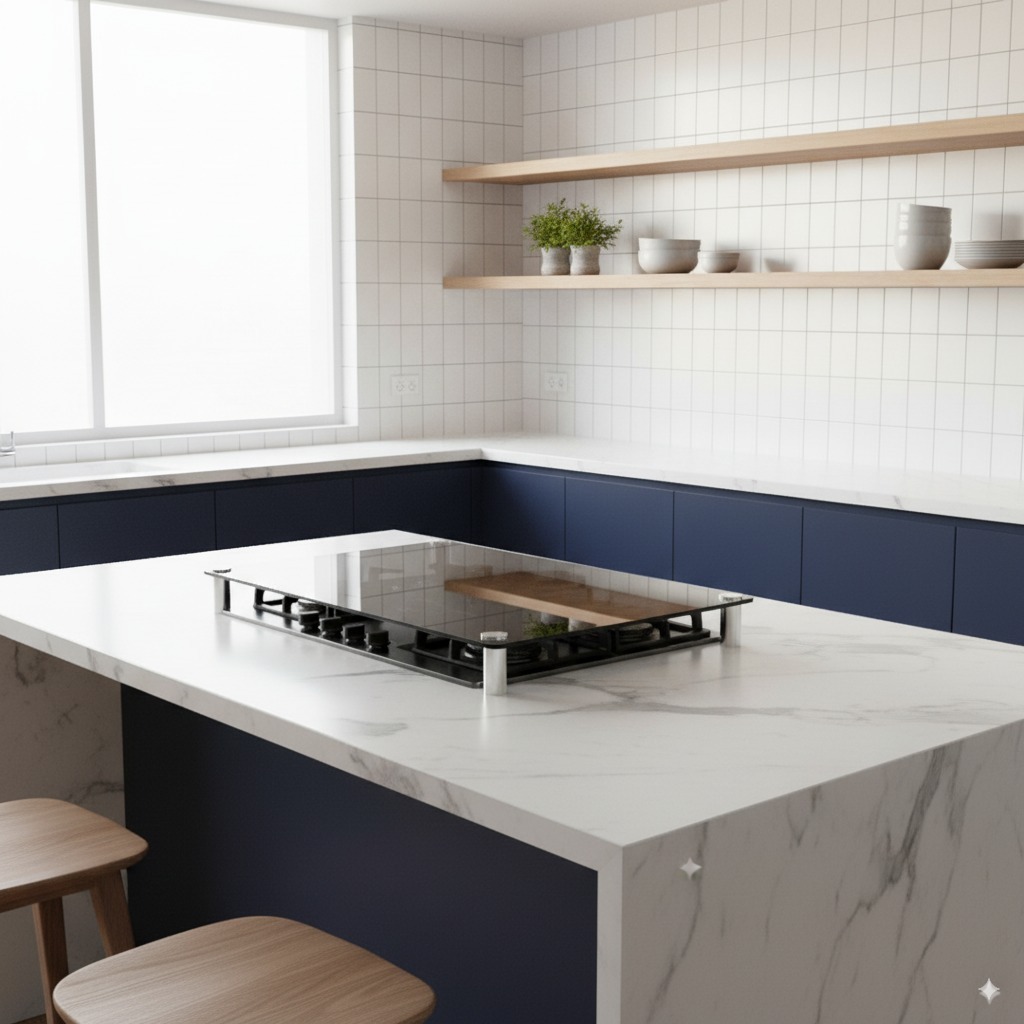 Tampa de Vidro Versátil Para Cooktop Brastemp 5 Bocas Ative! Bdd76a Resistente e Elegante