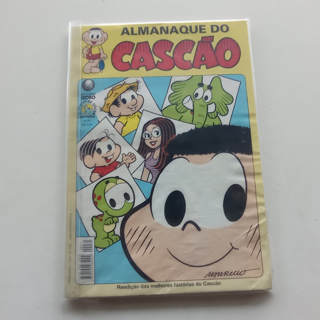 Almanaque do Cascão nº 71 - Turma da Mônica - Ed. Globo - 2002