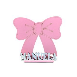 15 Centro de mesa Laço em mdf Rosa em Oferta na Shopee