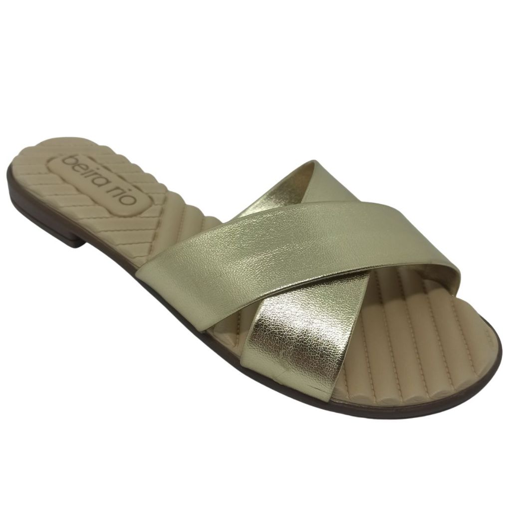 Chinelo Beira Rio Feminino Rasteirinha Casual leve e confortável em Oferta na Shopee