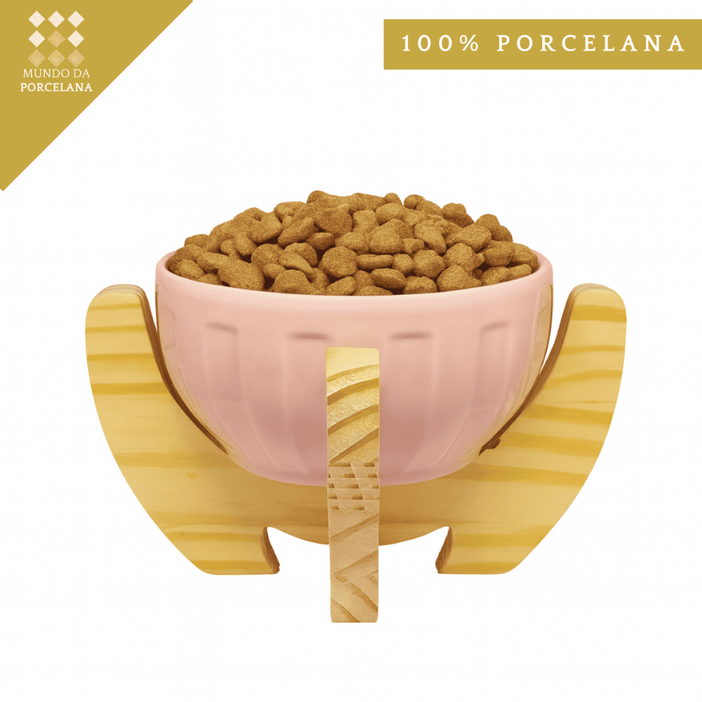 Comedouro Cachorro Gato Pet Tigela Porcelana Reforçado — imagem 2 de 2