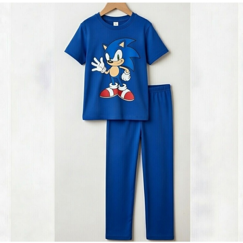 Pijama roupa de dormir sonic MENINOS