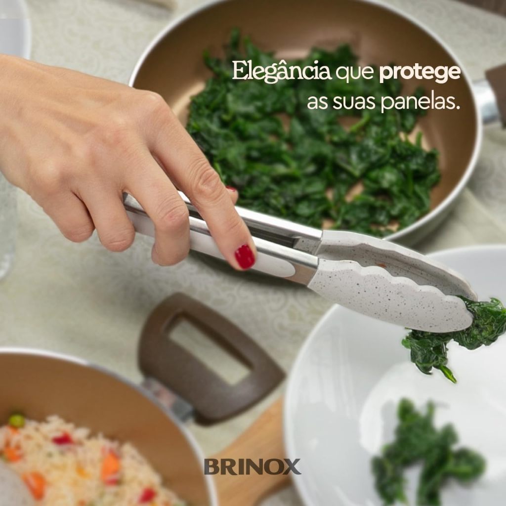 kit Utensílios De Cozinha em Silicone 5 Peças