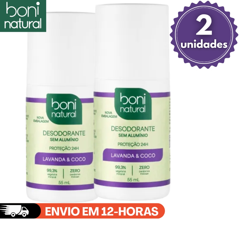 Desodorante Boni Natural - Comprar com Melhor Preço em Banho e Cuidados com o Corpo