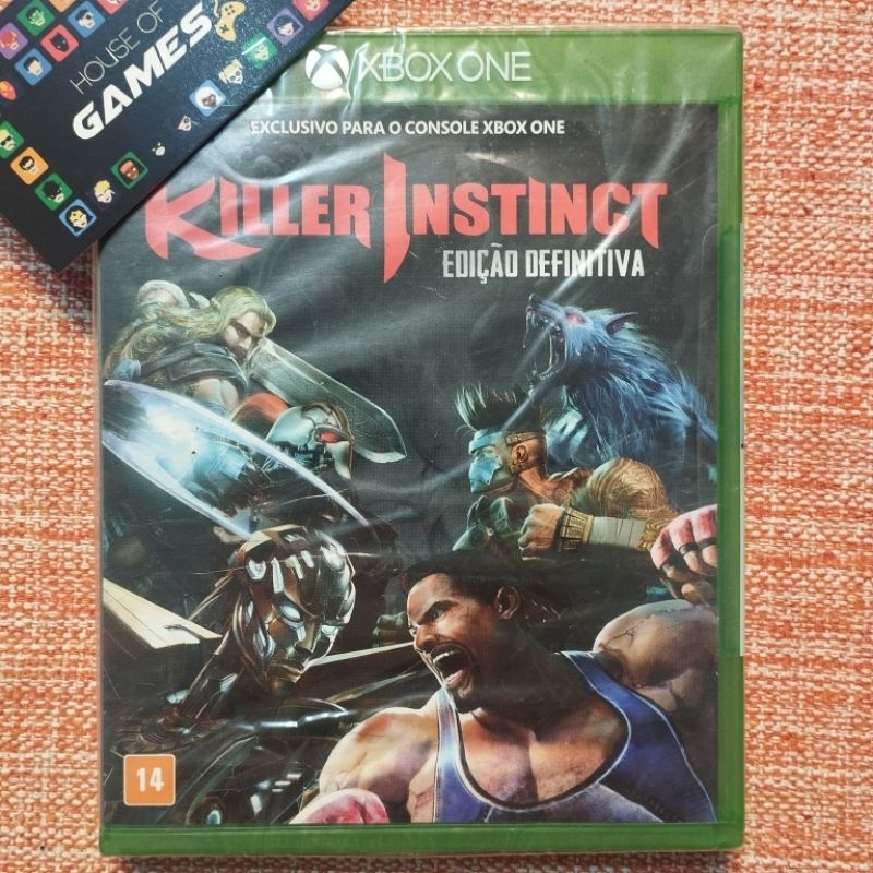 Game Killer Instinct Edição Definitiva Xbox One Midia Física Lacrado Original