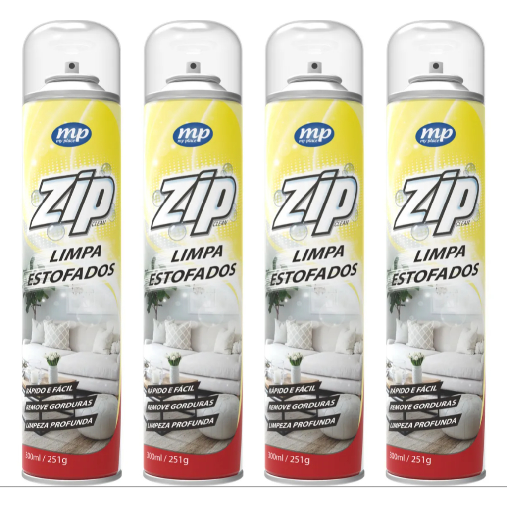 Limpa Estofado Sofá Poltrona Tapete Carpete Bancos Tira Manchas Zip Clean em Oferta na Shopee