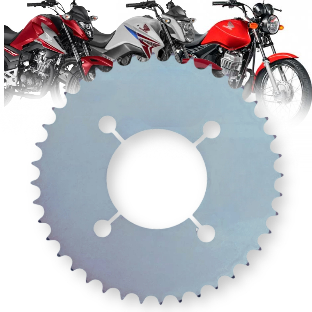 Coroa 40 Dentes Titan 150 Titan 160 Fan 150 160 Start 160