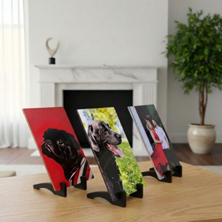 Quadro de Mesa 10x15cm COM SUA IMAGEM PERSONALIZADO - Suporte INCLUSO Presente Casal Namorados em Oferta na Shopee