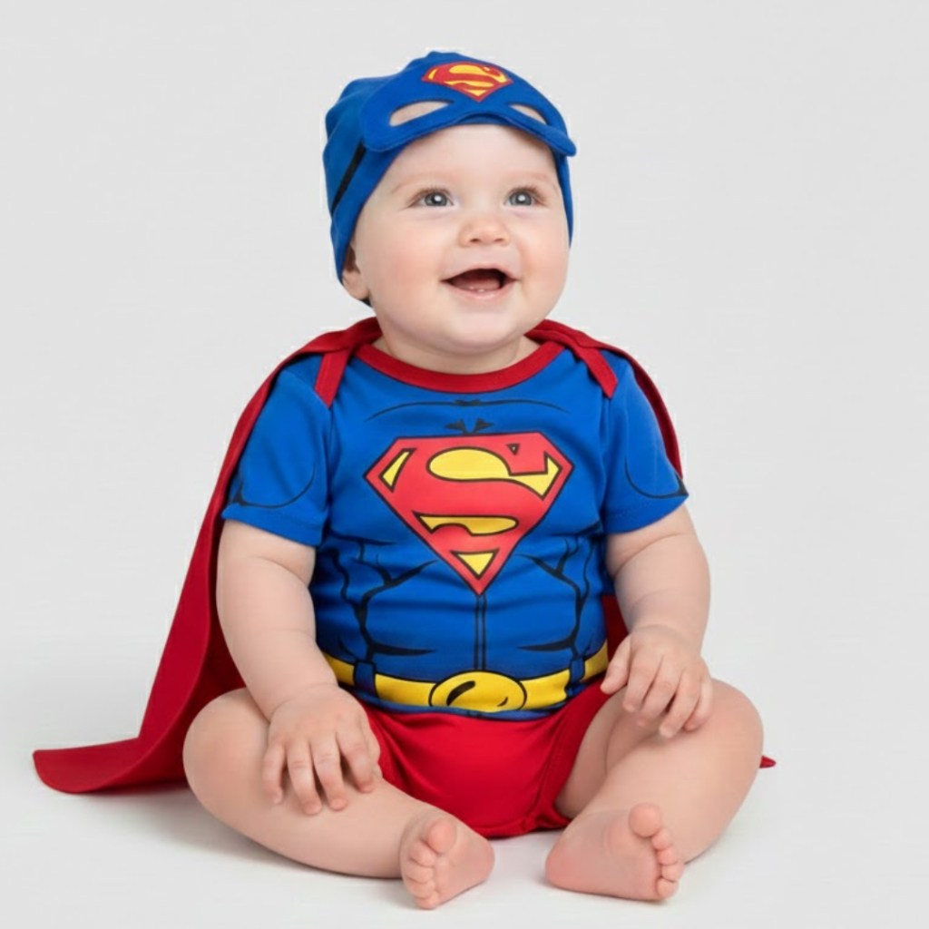 Body Bebê Infantil Menino Mêsversário Temático Super men Super Confortável Linha Premium em Oferta na Shopee