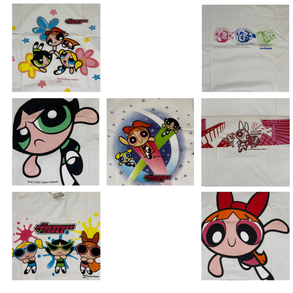 Camiseta Meninas Super Poderosas Diversas Estampas P Ao GG