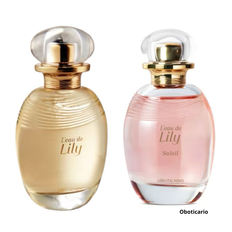 L'eau de Lily Desodorante Colônia 75ml Oboticário Ou L'eau de Lily Soleil Desodorante Colônia 75ml