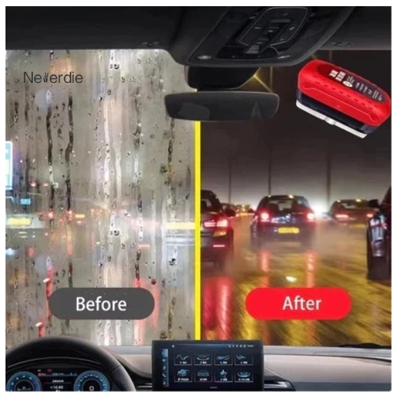 Removedor De Filme De Óleo De Vidro Do Carro Poderoso Limpador Esponja Escova De Limpeza Pára-Brisa Janela Clara Mancha em Oferta na Shopee