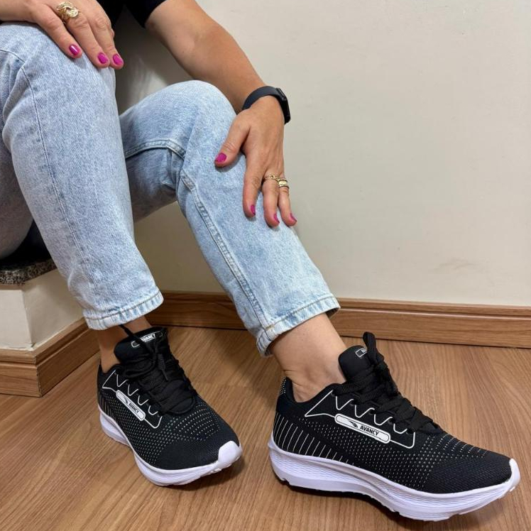 Tênis Esportivo Masculino Feminino Para Corrida e Caminhada Leve e Confortável Em Oferta Relâmpago