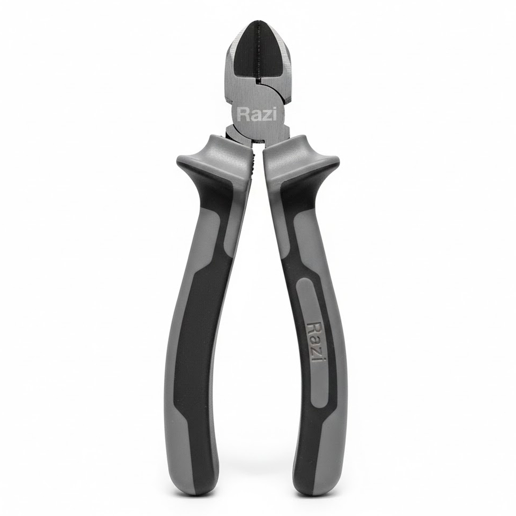 Alicate De Corte Diagonal Meia Cana 6Pol. Corta Fios Eletricista Cabo Emborrachado Resistente em Oferta na Shopee