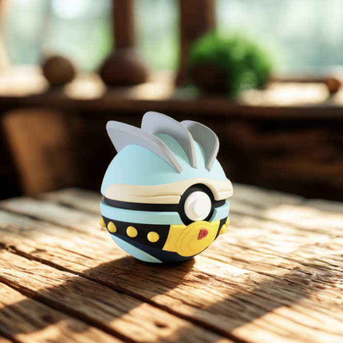 Pokebola Machamp – Impressão 3D • Colecionável • PLA Biodegradável • Alta Qualidade - Pokemon