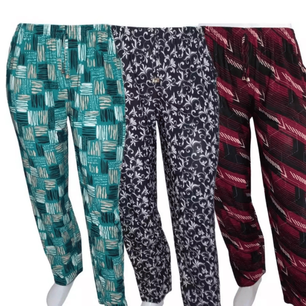 Kit 3 Calças Feminina Liganete com Bolso Confortável Malha Fria Para o Verão