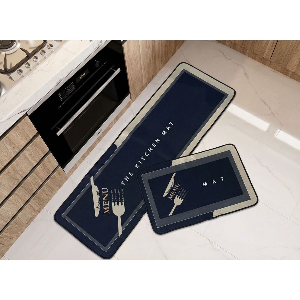 Kit Tapete Passadeira Belga Antiderrapante 2 peças Texfine - MaYu Pires em Oferta na Shopee