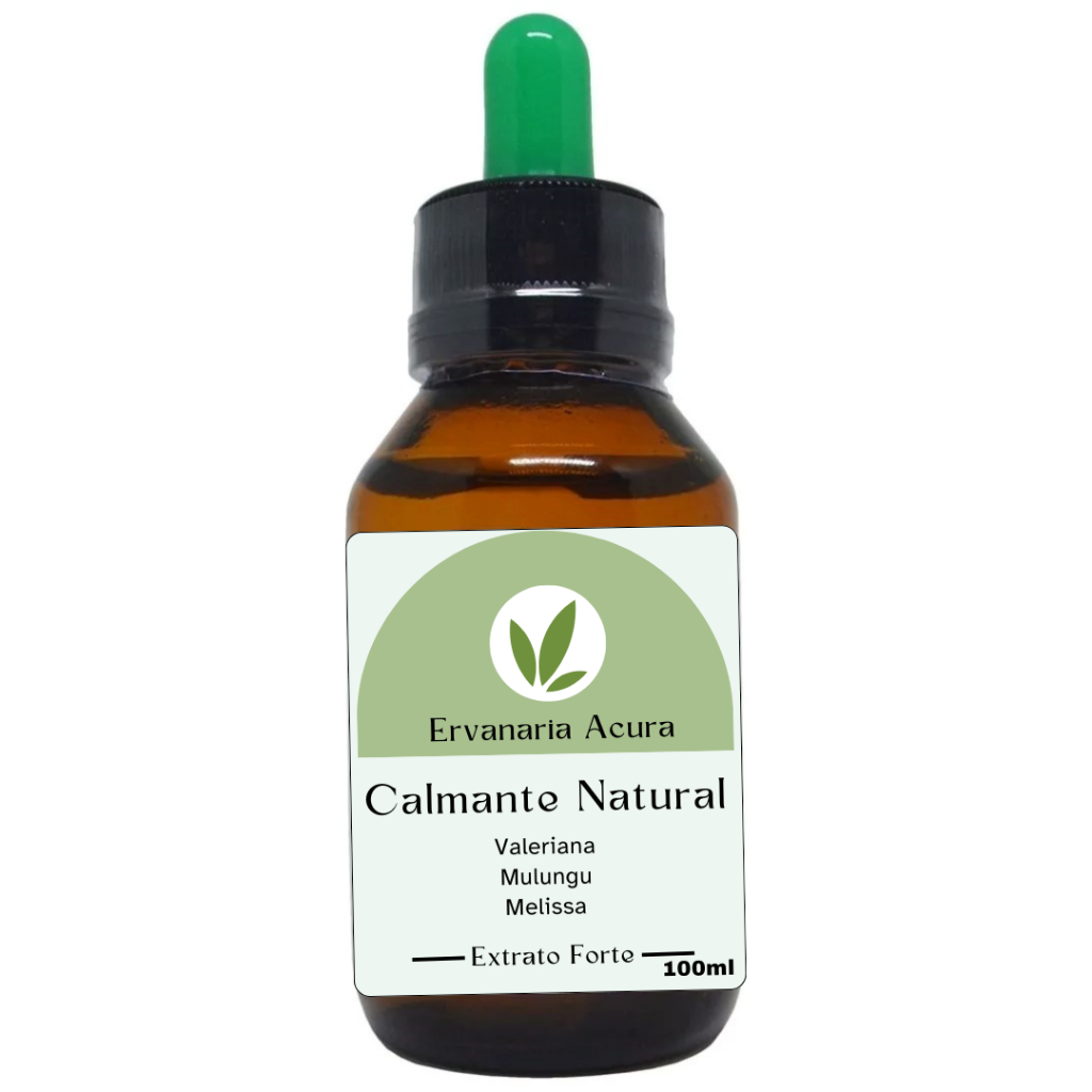 Extrato Composto Mulungu / Melissa 100ml em Oferta na Shopee