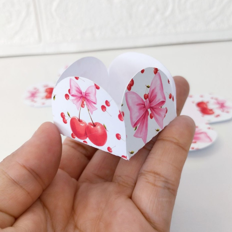 Forminha de Doces CEREJINHA Personalizada no Tema /Lembrancinha de Festa /Aniversário