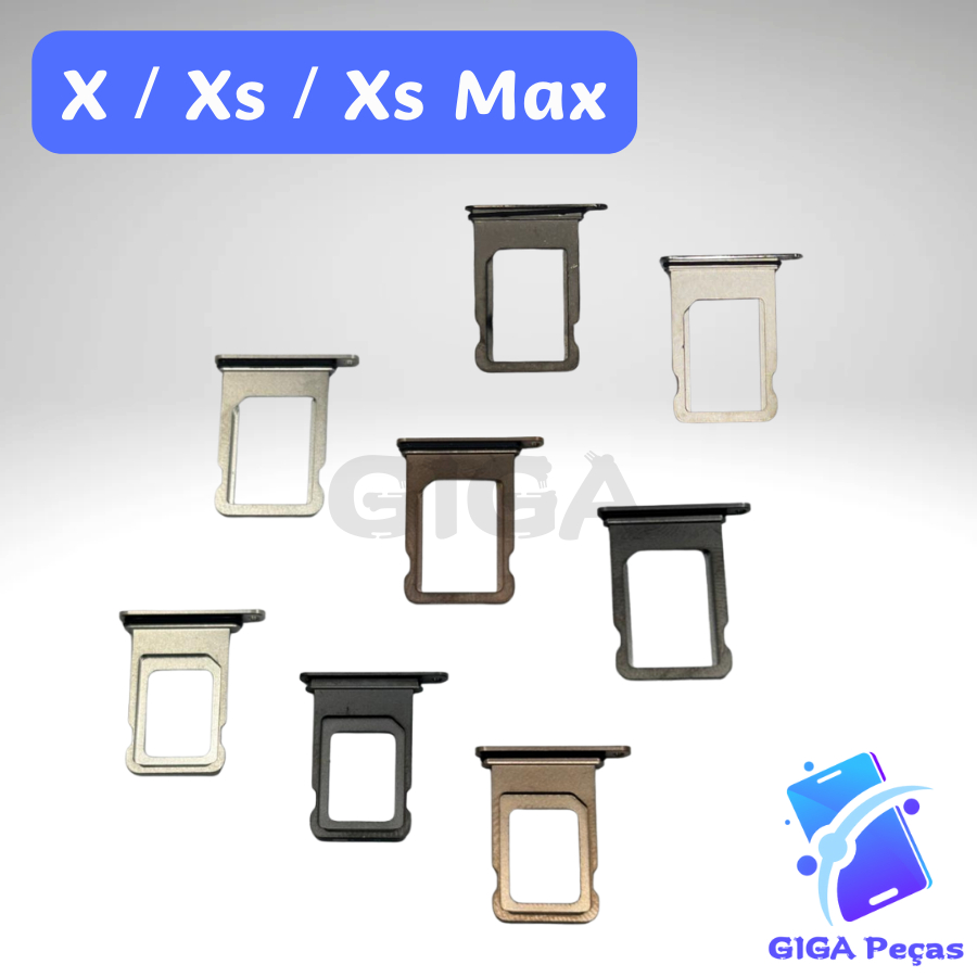 Gaveta Chip para Iphone X / Xs / Xs Max