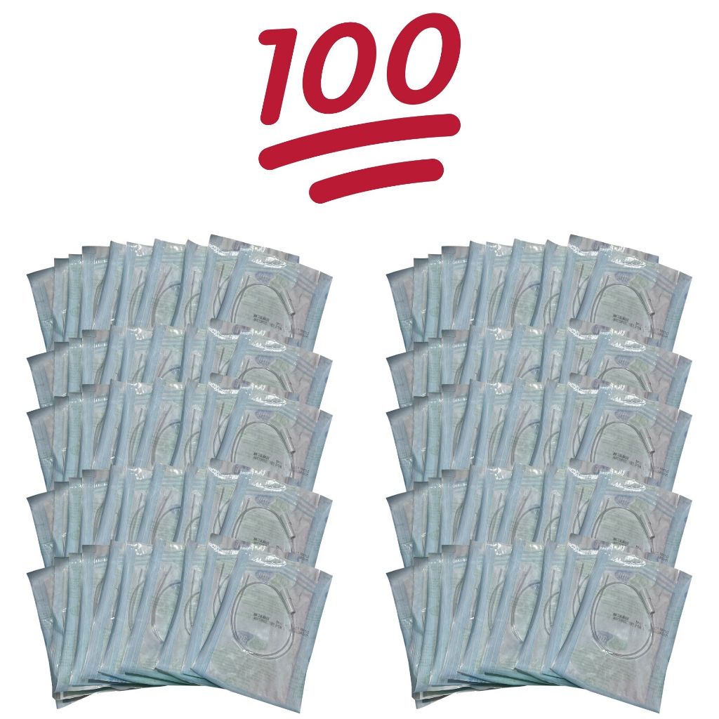 Kit Refil 100 Sondas Amamentação Relactação Bebê