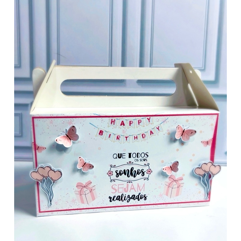 Caixa Maleta Personalizada Para Lembrancinhas / Delivery / Fazemos todos os Temas / Presente / Aniversário